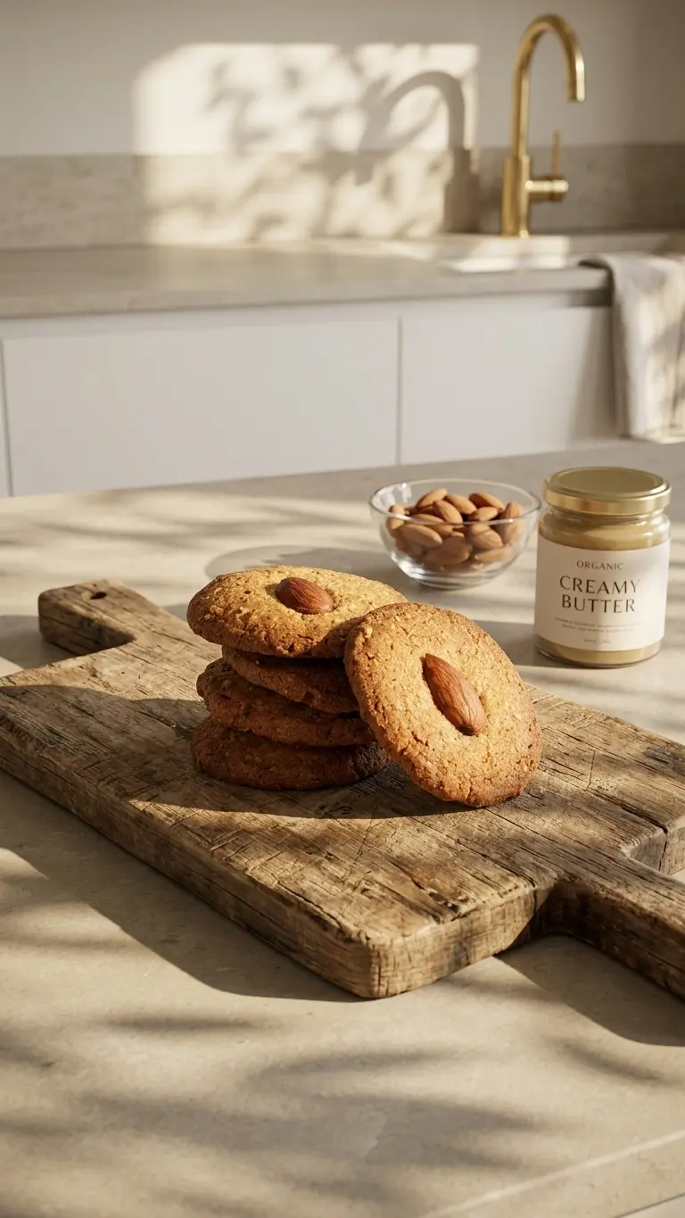 Crunchy Badam biscuits